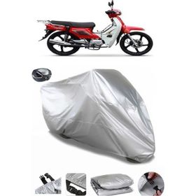 Coverplus Kanuni Fox Gri Arka Çanta Uyumlu Su Geçirmez Motosiklet Brandası