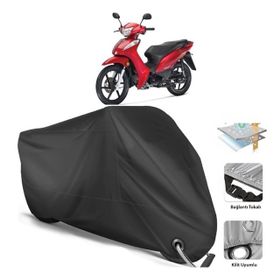 Coverplus Kanuni Fox Siyah Motosiklet Branda