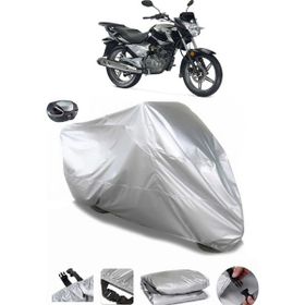 Coverplus Kanuni Leopard Gri Arka Çanta Uyumlu Su Geçirmez Motosiklet Brandası