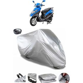 Coverplus Kanuni Mati 125 Gri Arka Çanta Uyumlu Su Geçirmez Motosiklet Brandası