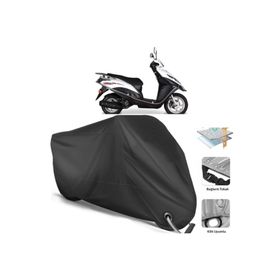 Coverplus Kanuni Mati 125 Siyah Motosiklet Branda