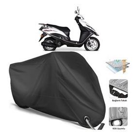Coverplus Kanuni Mati 125 Siyah Motosiklet Branda