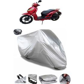 Coverplus Kanuni Merlin S Gri Arka Çanta Uyumlu Su Geçirmez Motosiklet Brandası