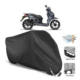 Coverplus Kanuni Merlin S Siyah Motosiklet Branda