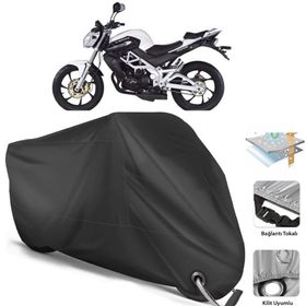 Coverplus Kanuni Phantom Siyah Motosiklet Branda