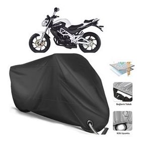 Coverplus Kanuni Phantom Siyah Motosiklet Branda