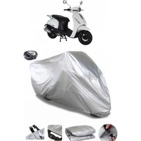Coverplus Kanuni Pony 50 Gri Arka Çanta Uyumlu Motosiklet Brandası