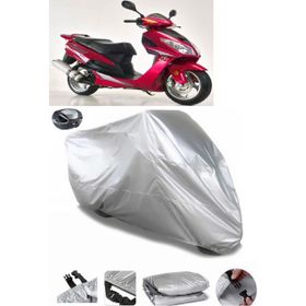 Coverplus Kanuni Rokko 150 Gri Arka Çanta Uyumlu Su Geçirmez Motosiklet Brandası