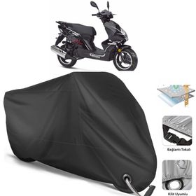 Coverplus Kanuni Ronny S Siyah Motosiklet Branda