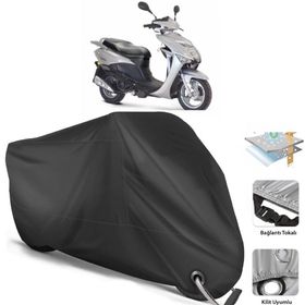 Coverplus Kanuni RS 125 Siyah Motosiklet Branda
