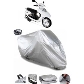 Coverplus Kanuni Ruby 100 Gri Arka Çanta Uyumlu Su Geçirmez Motosiklet Brandası