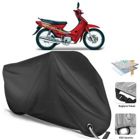 Coverplus Kanuni Seyhan 100 c Siyah Motosiklet Branda