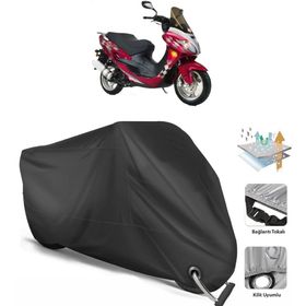 Coverplus Kanuni Storm 150 Siyah Motosiklet Branda