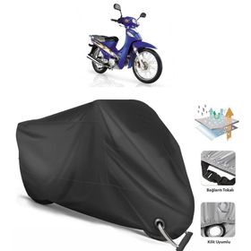 Coverplus Kanuni Tigrina 100 v Siyah Motosiklet Branda