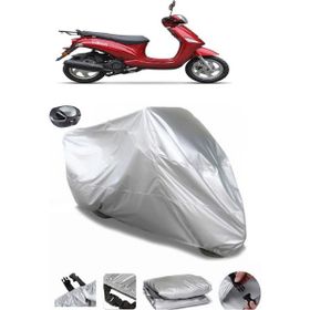 Coverplus Kanuni Wiki 125I Gri Arka Çanta Uyumlu Su Geçirmez Motosiklet Brandası