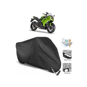 Coverplus Kawasaki ER-6F Siyah Motosiklet Branda