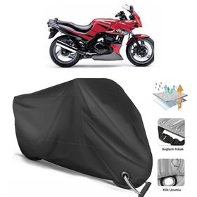 Coverplus Kawasaki EX500 Siyah Motosiklet Branda