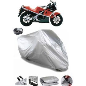 Coverplus Kawasaki GPZ 600 R Gri Arka Çanta Uyumlu Su Geçirmez Motosiklet Brandası