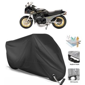 Coverplus Kawasaki GPZ 900 R Siyah Motosiklet Branda