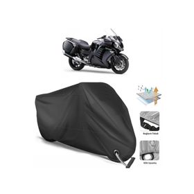 Coverplus Kawasaki GTR 1400 Siyah Motosiklet Branda