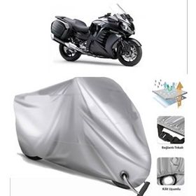 Coverplus Kawasaki GTR 1400 Siyah Motosiklet Branda