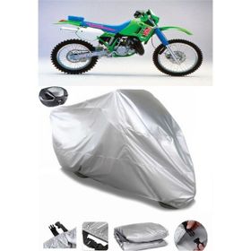 Coverplus Kawasaki KDX 200 Gri Arka Çanta Uyumlu Su Geçirmez Motosiklet Brandası