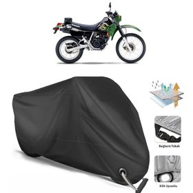 Coverplus Kawasaki KLR 250 Siyah Motosiklet Branda
