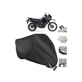 Coverplus Kawasaki KLR 650 Siyah Motosiklet Branda