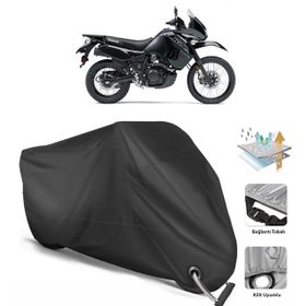 Coverplus Kawasaki KLR 650 Siyah Motosiklet Branda