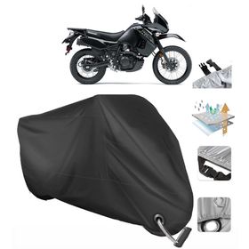 Coverplus Kawasaki KLR 650 Siyah Motosiklet Branda