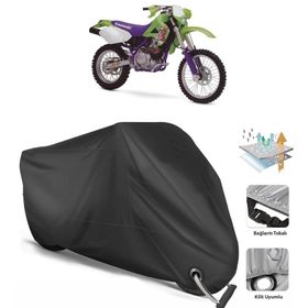 Coverplus Kawasaki KLX 650 Siyah Motosiklet Branda