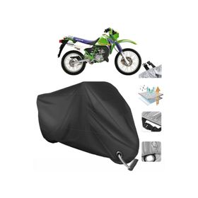 Coverplus Kawasaki KMX 125 Siyah Motosiklet Branda