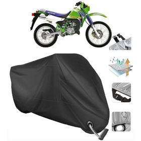 Coverplus Kawasaki KMX 125 Siyah Motosiklet Branda