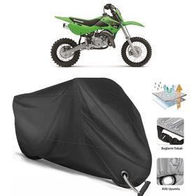 Coverplus Kawasaki KX 65 Siyah Motosiklet Branda