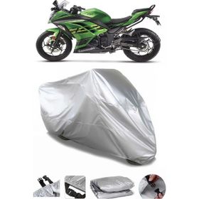 Coverplus Kawasaki Ninja 300 Gri Su Geçirmez Motosiklet Brandası