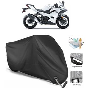Coverplus Kawasaki Ninja 400 Siyah Motosiklet Branda