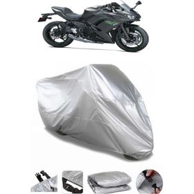 Coverplus Kawasaki Ninja 650 Gri Su Geçirmez Motosiklet Brandası