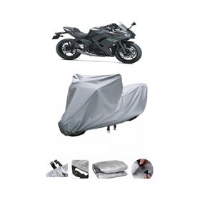 Coverplus Kawasaki Ninja 650 Gri Su Geçirmez Motosiklet Brandası