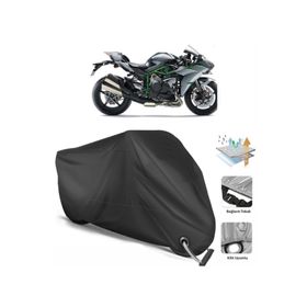 Coverplus Kawasaki Ninja H2 Carbon Siyah Motosiklet Branda