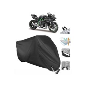 Coverplus Kawasaki Ninja H2 Siyah Motosiklet Branda
