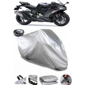 Coverplus Kawasaki Ninja ZX-6R Gri Su Geçirmez Motosiklet Brandası