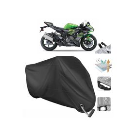 Coverplus Kawasaki Ninja ZX-6R Siyah Motosiklet Branda