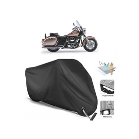 Coverplus Kawasaki VN 1500 Classic Tourer Siyah Motosiklet Branda