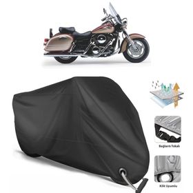 Coverplus Kawasaki VN 1500 Classic Tourer Siyah Motosiklet Branda