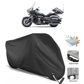 Coverplus Kawasaki VN 1700 Voyager Siyah Motosiklet Branda
