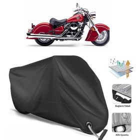 Coverplus Kawasaki VN 800 Drifter Siyah Motosiklet Branda