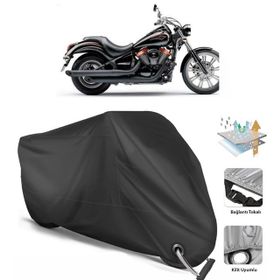 Coverplus Kawasaki VN 900 Custom Special Siyah Motosiklet Branda