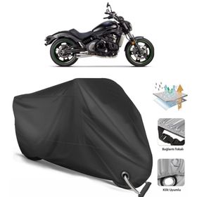 Coverplus Kawasaki Vulcan S Siyah Motosiklet Branda