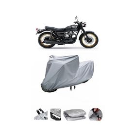 Coverplus Kawasaki W 800 Gri Su Geçirmez Motosiklet Brandası
