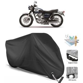 Coverplus Kawasaki W 800 Siyah Motosiklet Branda
